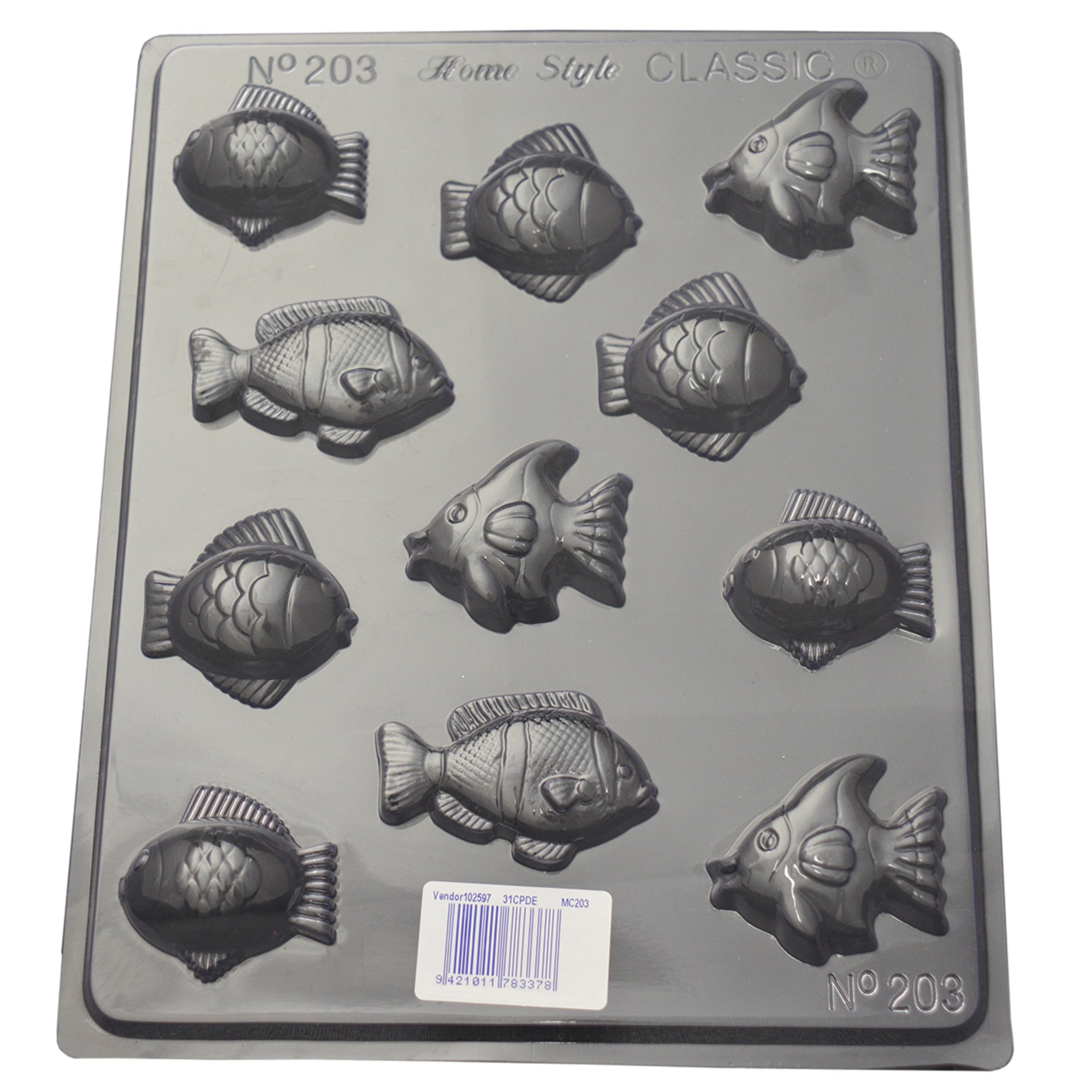 Assorted Small Fish Mould 0.6mm - Cafe Supply