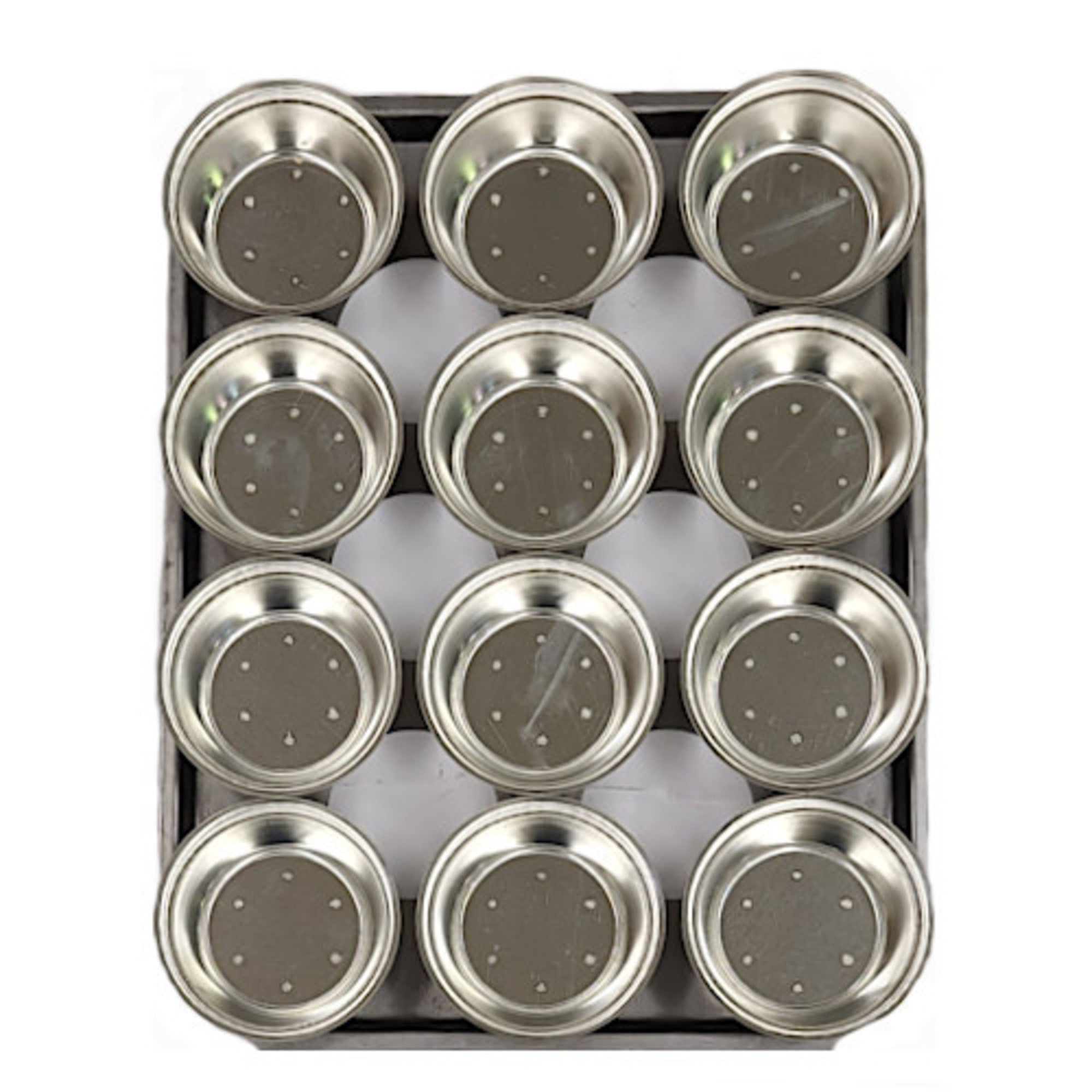 Palletized Pie Tins, (12) Round Very Deep 113x42mm, Tray size 460x360mm - Cafe Supply