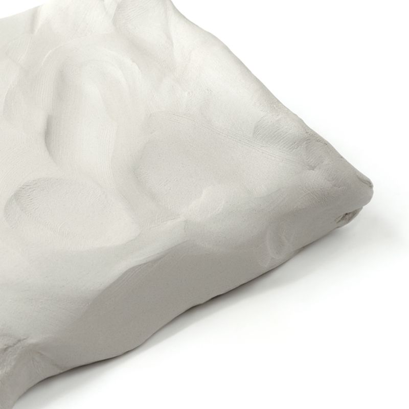 Milan Air Dry Natural Modelling Clay White 400gm - Cafe Supply