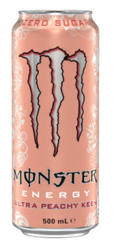 Monster Ultra Peachy Energy Drink 500ml