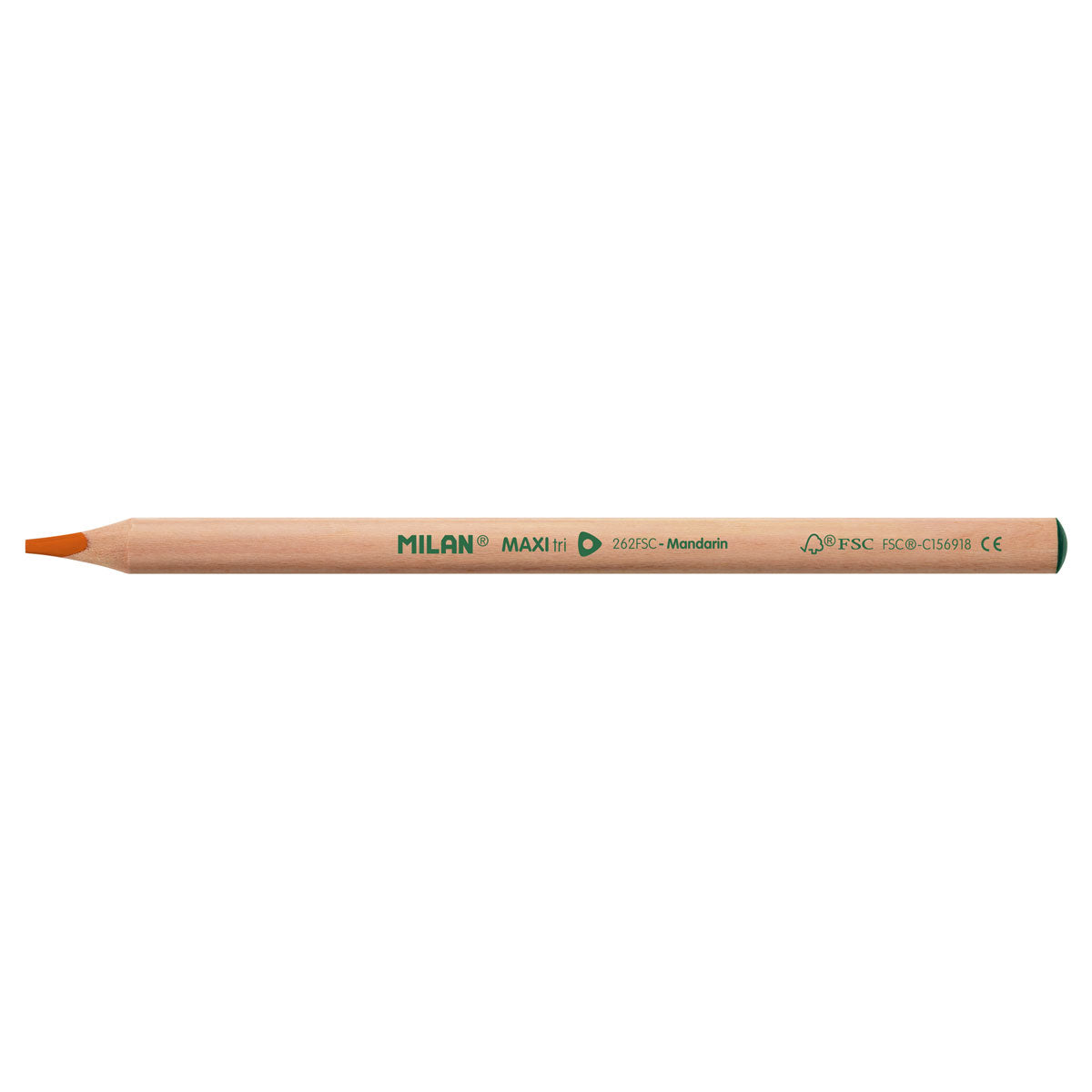 Milan Coloured Pencils Triangular Maxi Pack 12 Assorted Colours