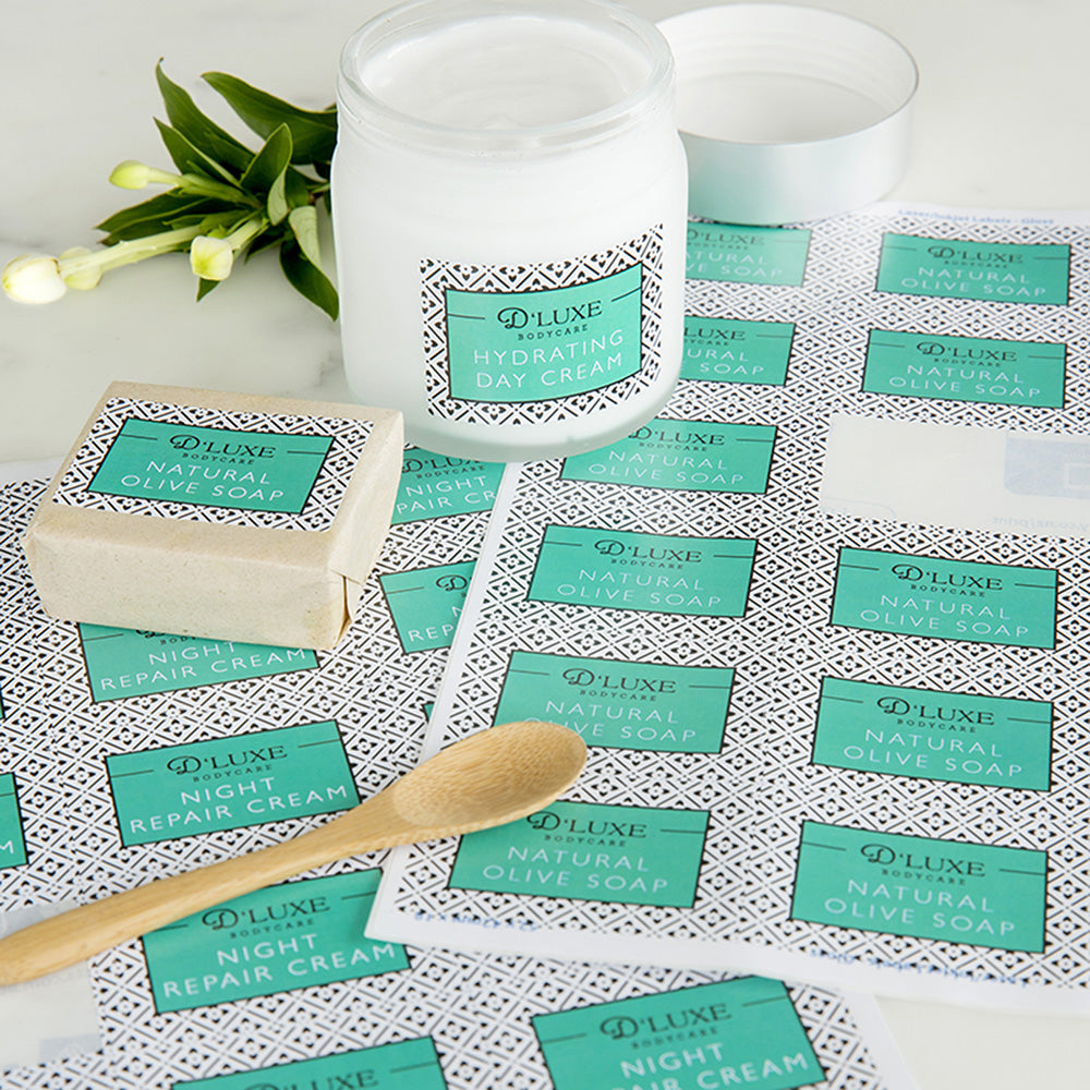 Avery Label L7109 Rectangular White Glossy 18up 10 Sheets 62x42mm - Cafe Supply