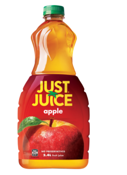 Just Juice Apple Juice 2.4l - Cafe Supply