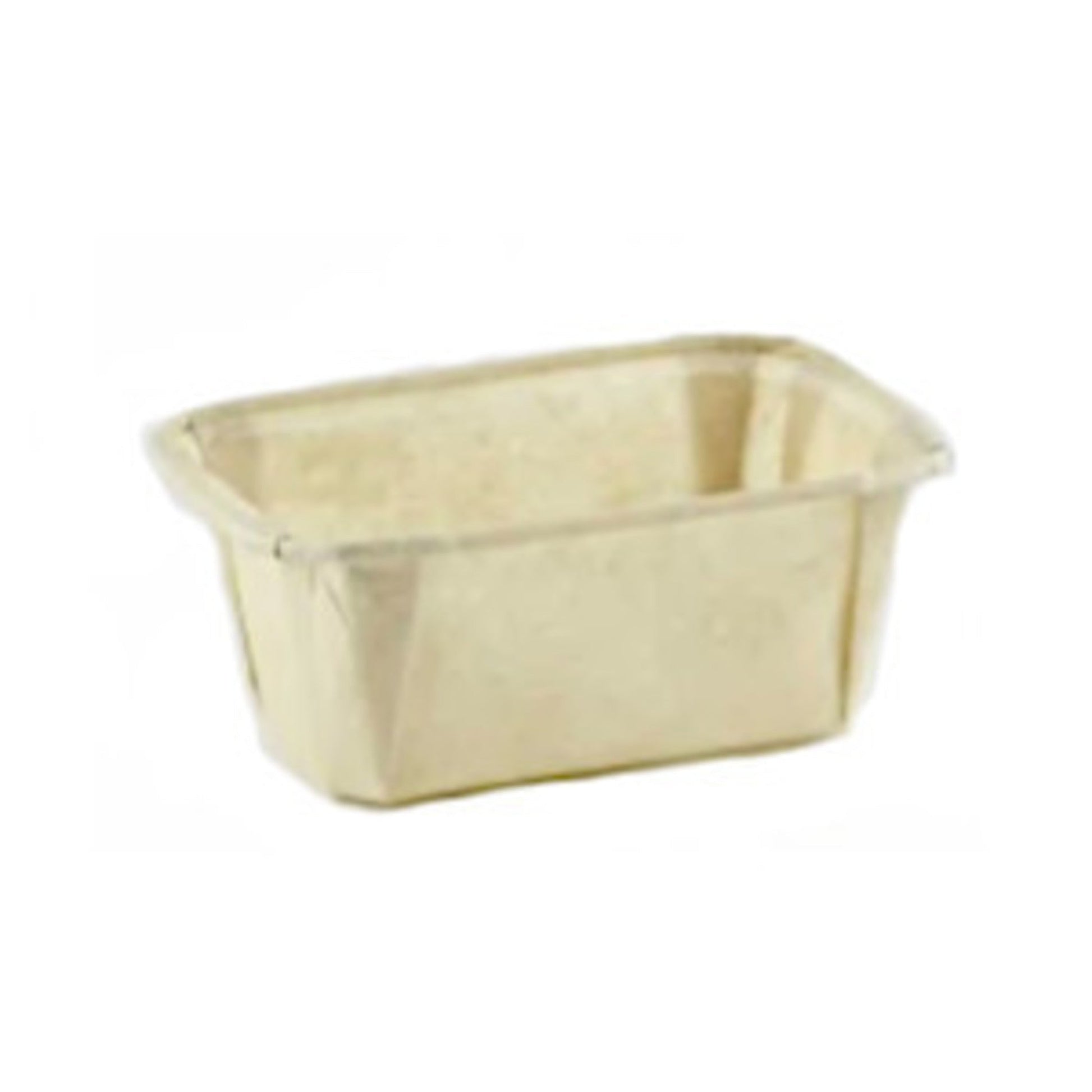 Eco Parchment Mini Loaf Dish 100x55x44mm Top (100) - Cafe Supply