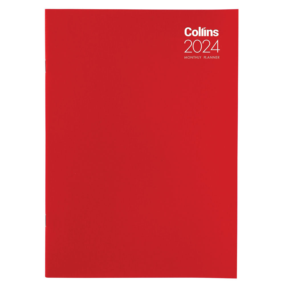 Collins Monthly A4 Planner Even Year