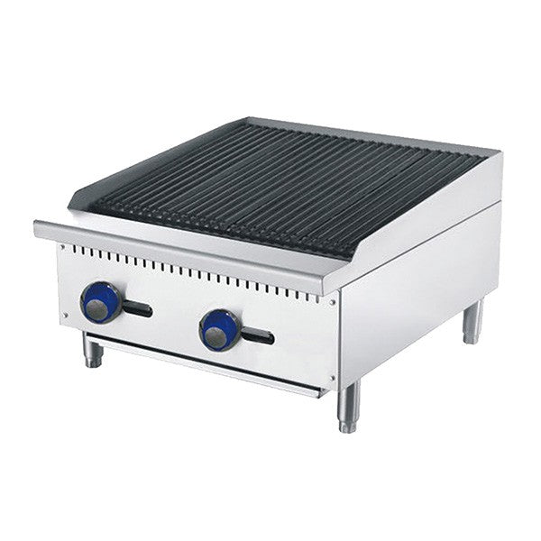 610MM RADIANT BROILER W610 X D700 X H385 | COOKRITE 1 ATRC-24-LPG - Cafe Supply