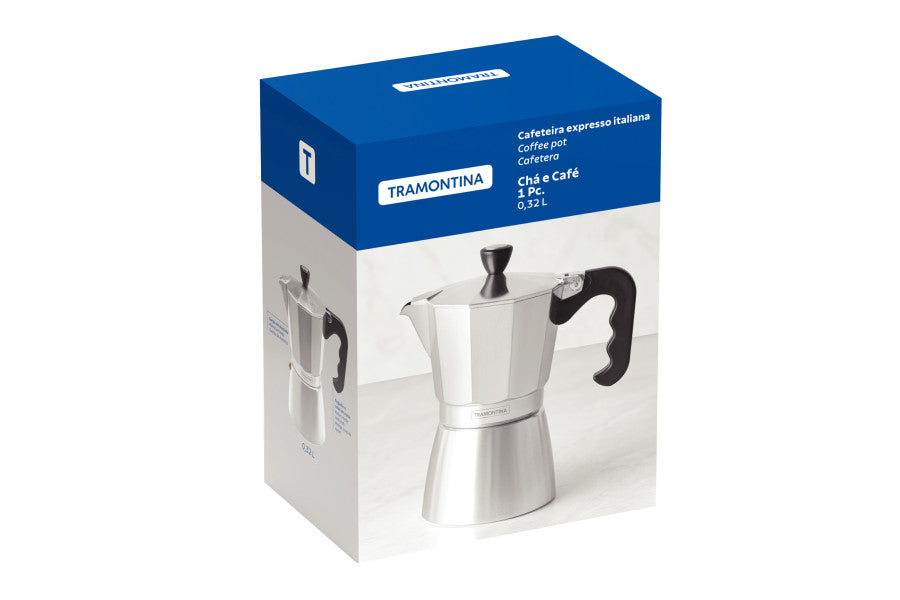 Tramontina Italian Espresso Coffee Maker 320ml, 6 Cup
