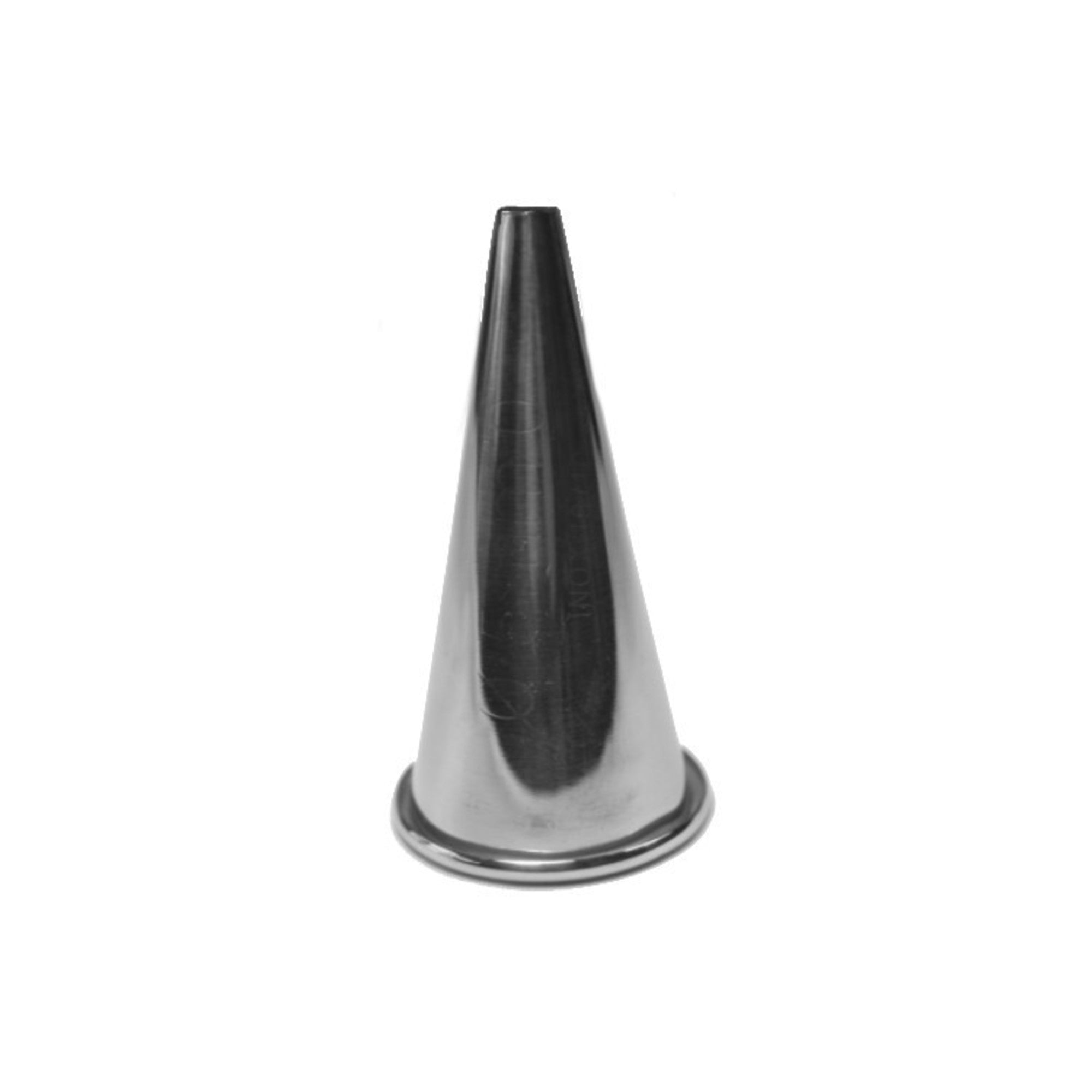 Large Stainless Steel Plain 5mm Piping Tube, 5cm length, nozzle - Cafe Supply