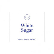 RK Premium White Sugar Sachet (800) - Cafe Supply
