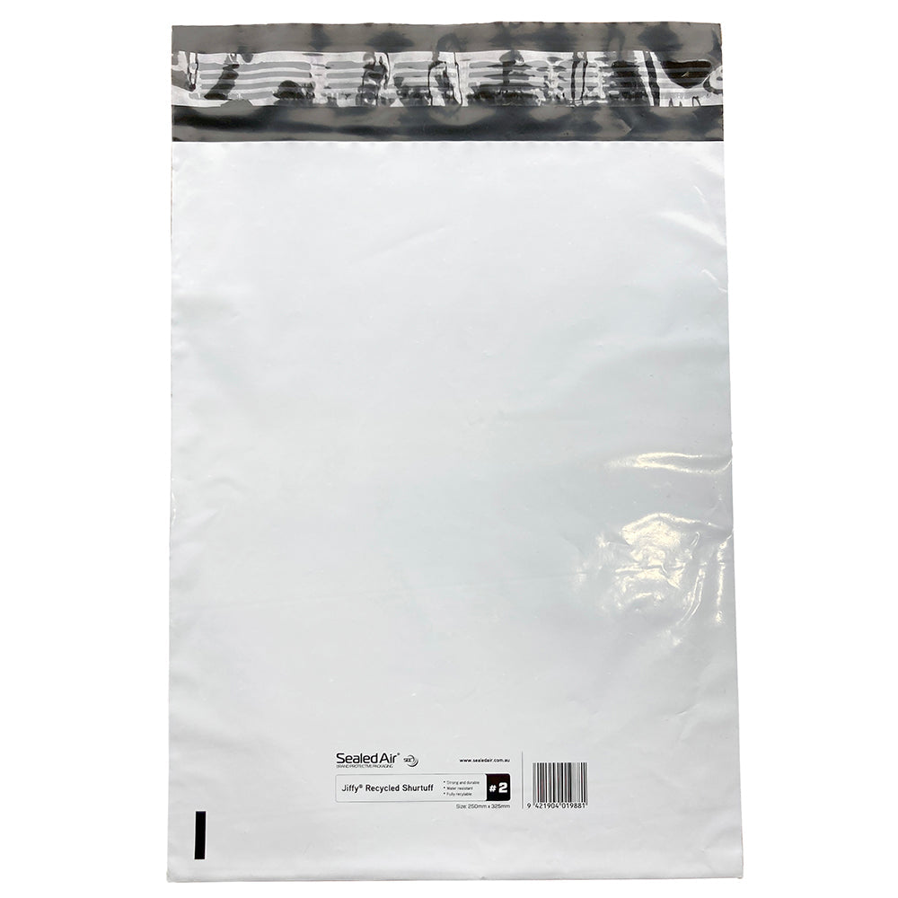 Jiffy Recycled Shurtuff Mailer Size 2 250x325mm - Cafe Supply