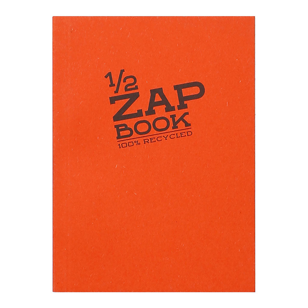 Half Zap Book A6 Recycled Assorted