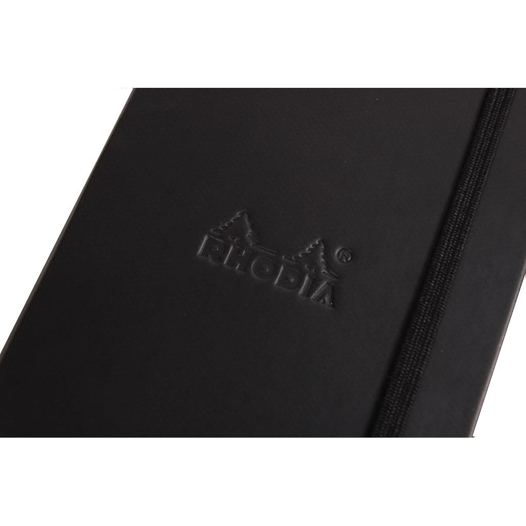 Rhodia Webnotebook Pocket Lined Black