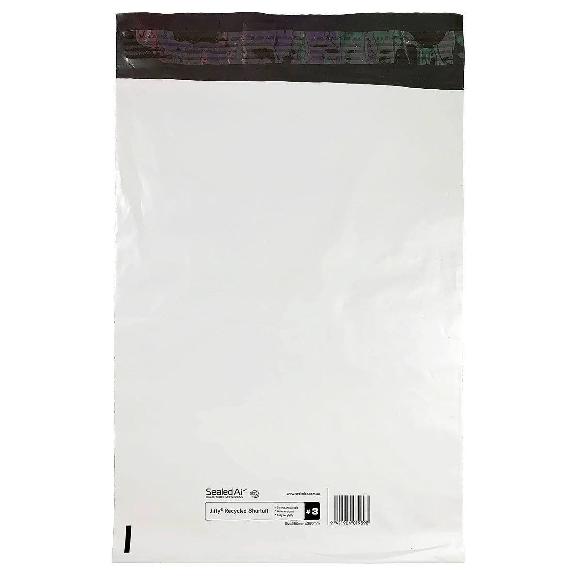 Jiffy Recycled Shurtuff Mailer Size 3 280x380mm - Cafe Supply