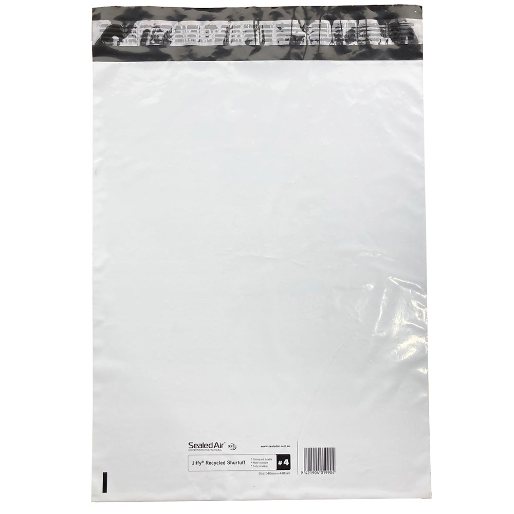Jiffy Recycled Shurtuff Mailer Size 4 340x440mm - Cafe Supply