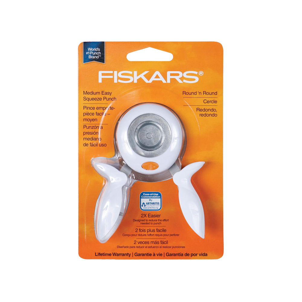 Fiskars Squeeze Punch Medium 1" Circle Diameter 2.50cm