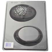 Large Floral Easter Egg Mould 0.6mm - Cafe Supply