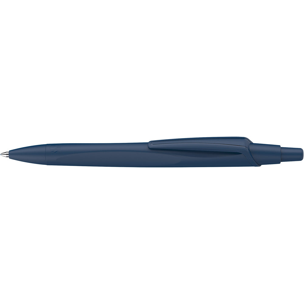 Schneider Ballpoint Pen Reco Medium Blue Ink Dark Blue Barrel - Cafe Supply