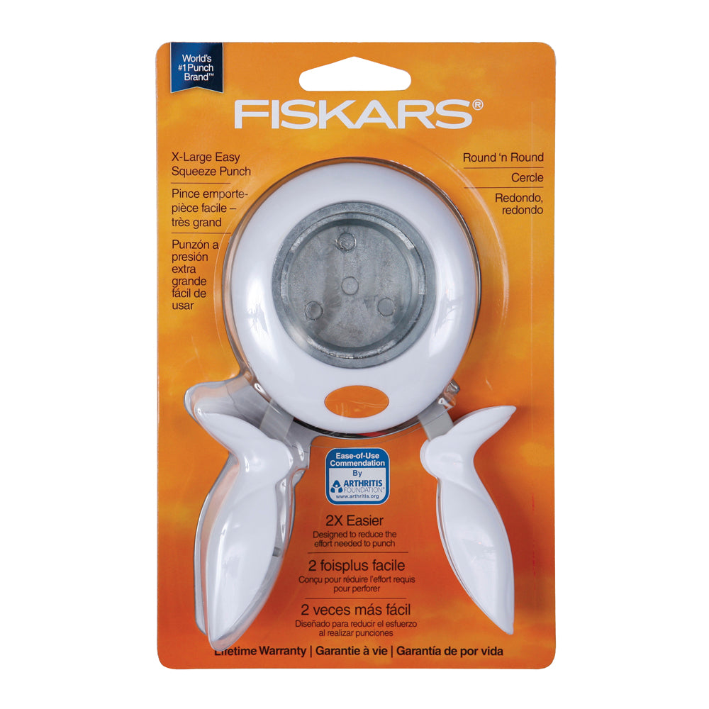Fiskars Squeeze Punch XL 2" Circle Diameter 5.10cm
