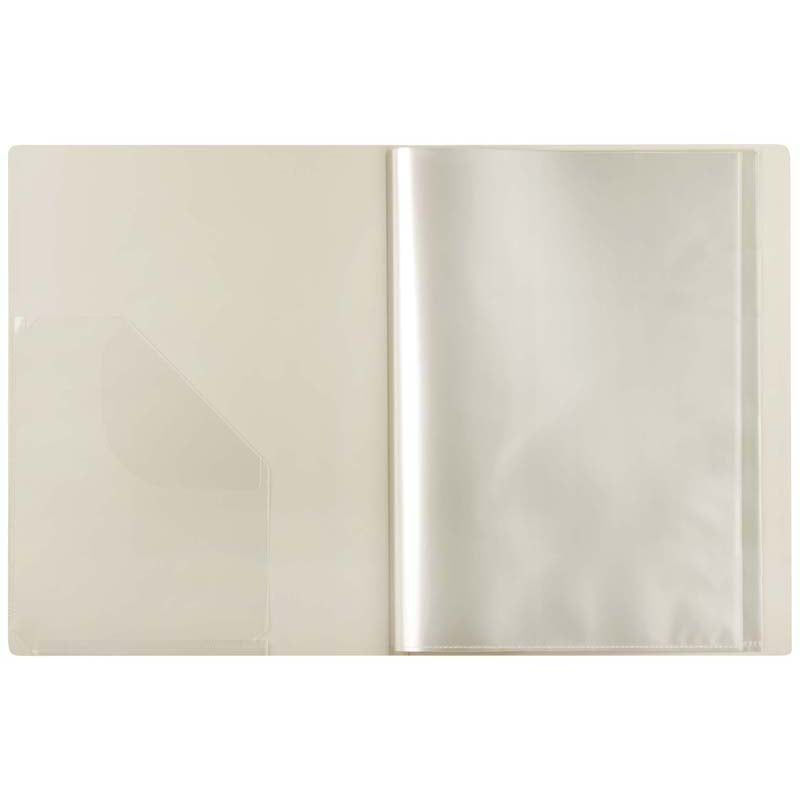 FM A4 Premium Display Book 20 Pocket Ice Blue - Cafe Supply