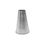 Large Stainless Steel Plain 13mm Piping Tube, 5cm length, nozzle - Cafe Supply