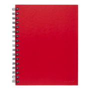 Icon Spiral Notebook A5 Hard Cover Red 200 pg