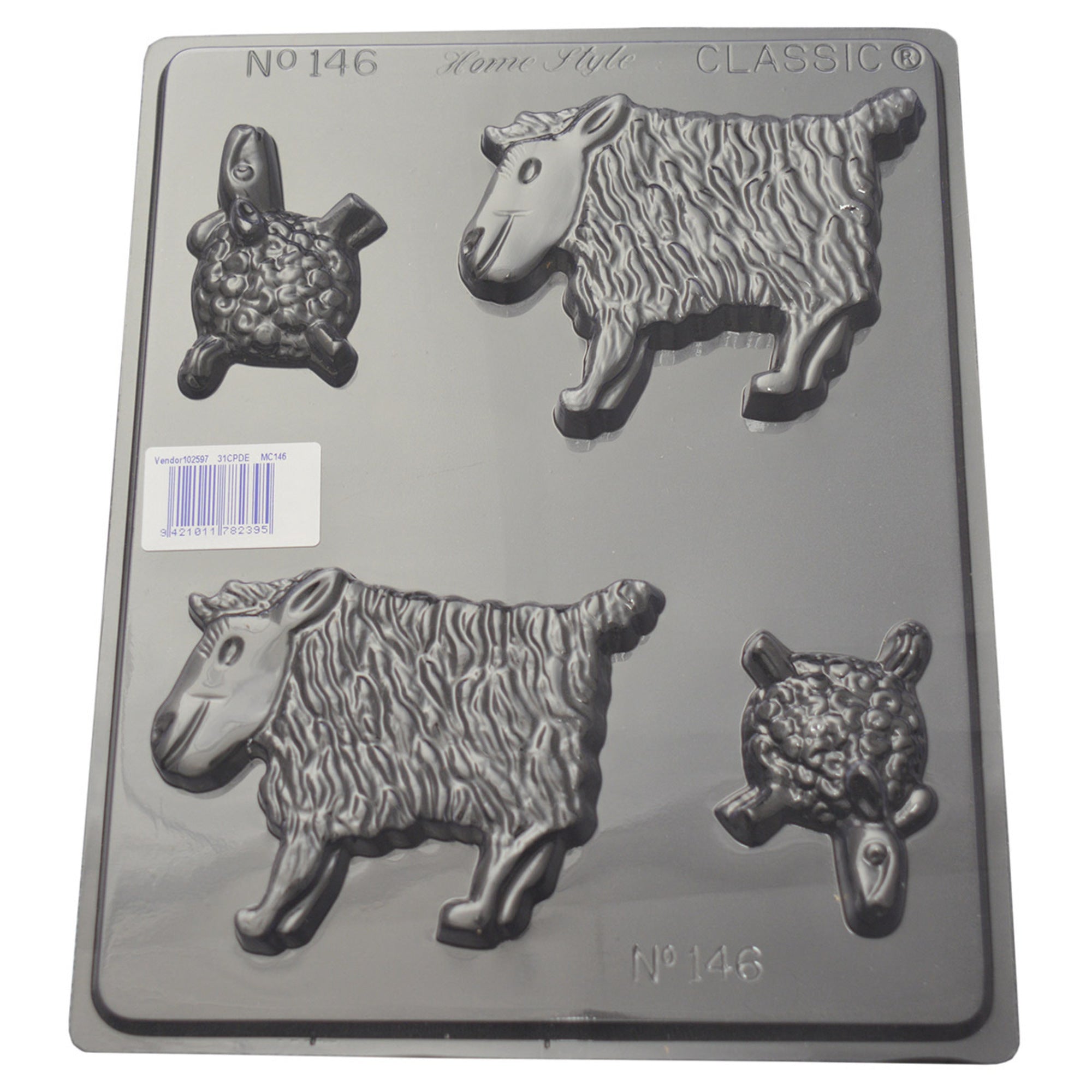 Sheep Chocolate/ Soap Mould 0.6mm - Cafe Supply