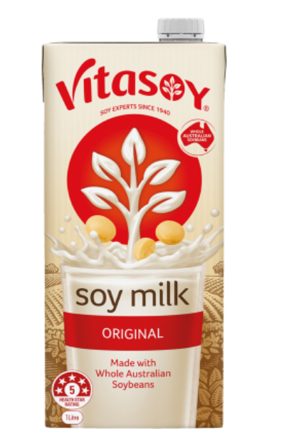Vitasoy Original Soy Milk 1l - Cafe Supply