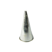 Large Stainless Steel Star 3mm Piping Tube, 5cm length - Cafe Supply
