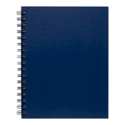 Icon Spiral Notebook A5 Hard Cover Blue 200 pg