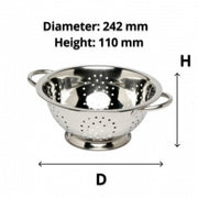 Stainless Steel Colander 3L - Cafe Supply