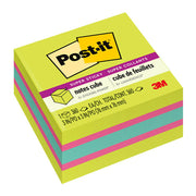 Post-it Super Sticky Memo Cube 2027-SSGFA 76x76mm 360sh