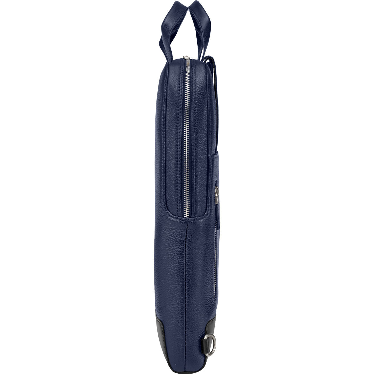 Moleskine Classic Leather Device Bag Vertical Sapphire Blue - Cafe Supply