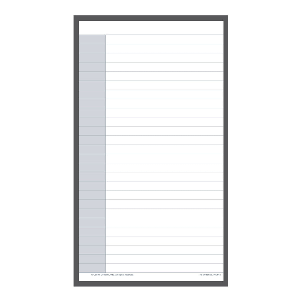 Debden Personal Dayplanner Notepad, Pack of 2