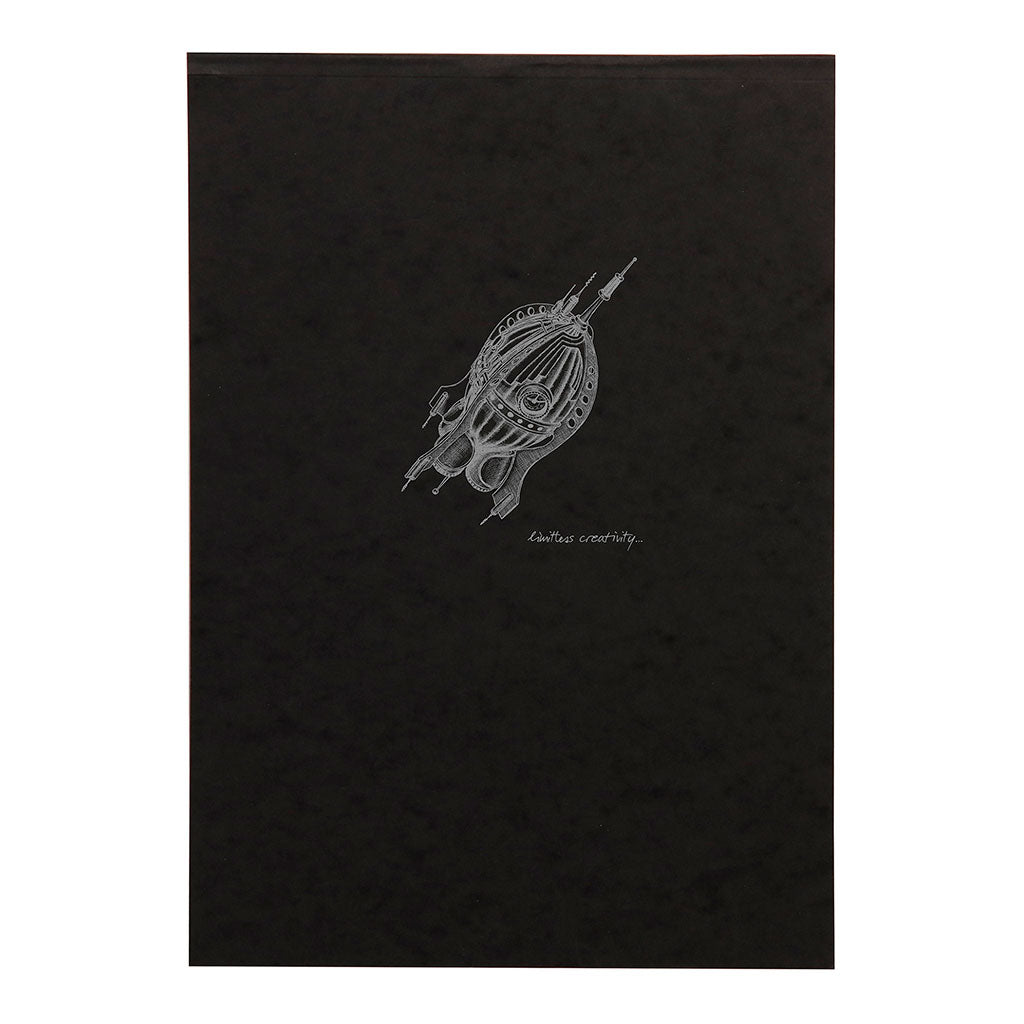 Flying Spirit Sketch Pad A4 Black