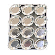 Palletized Pie Tins, (12) Oval , Tray size 460x360mm - Cafe Supply