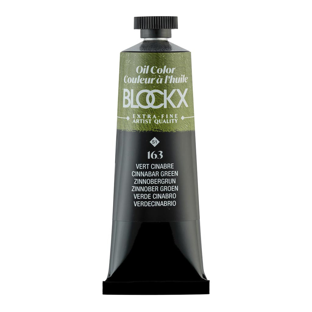 BLOCKX Oil Tube 35ml S1 163 Cinnabar Green