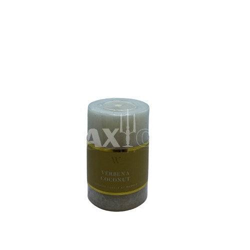 'W' Scented Range Pillar Candles - Cafe Supply