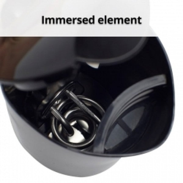 Nero Express Black 1L Cordless Kettle - Cafe Supply