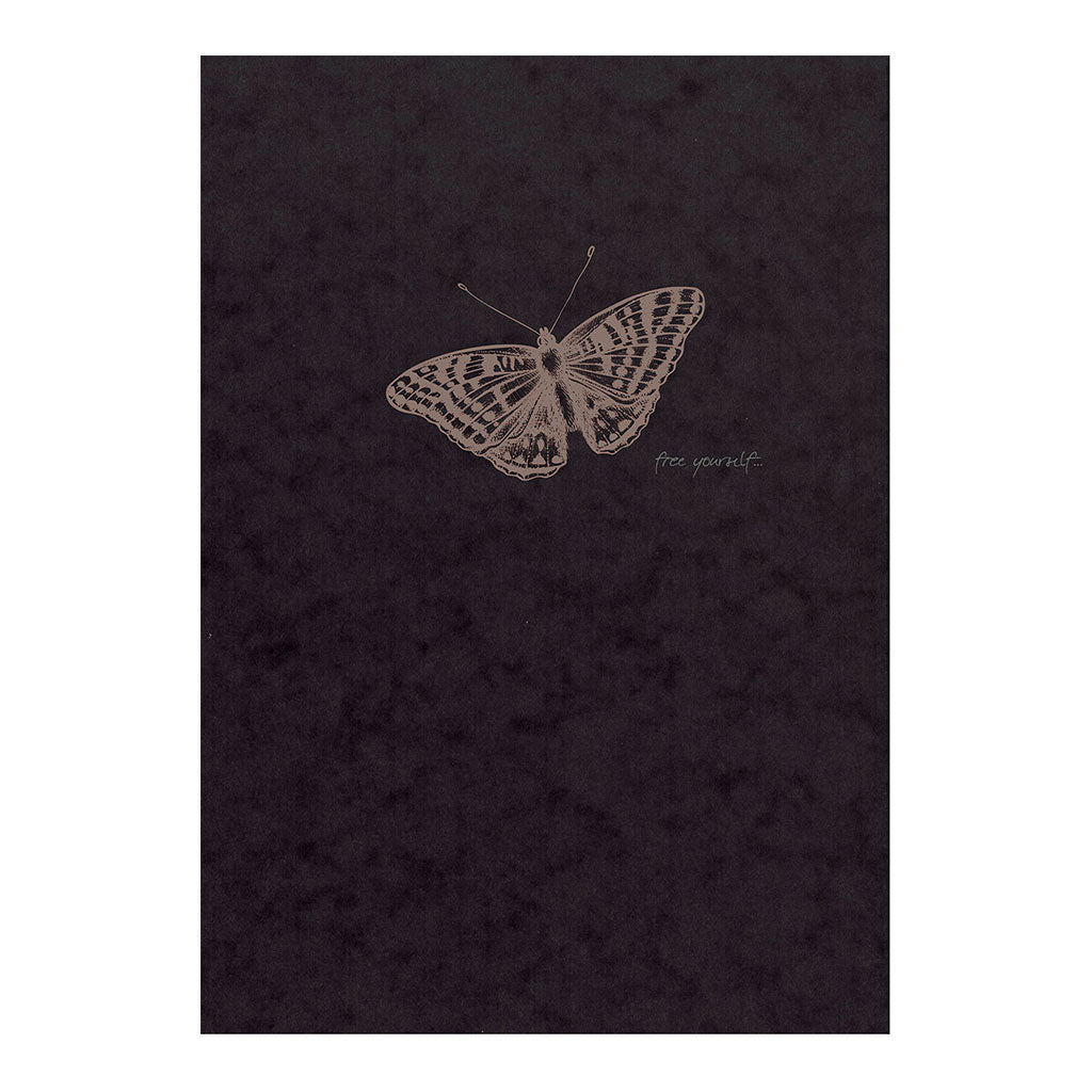 Flying Spirit Sketch Pad 16x21cm Black