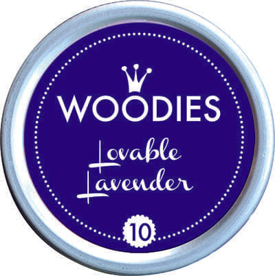 Colop Woodies Stamp Pad 38mm Lovable Lavender