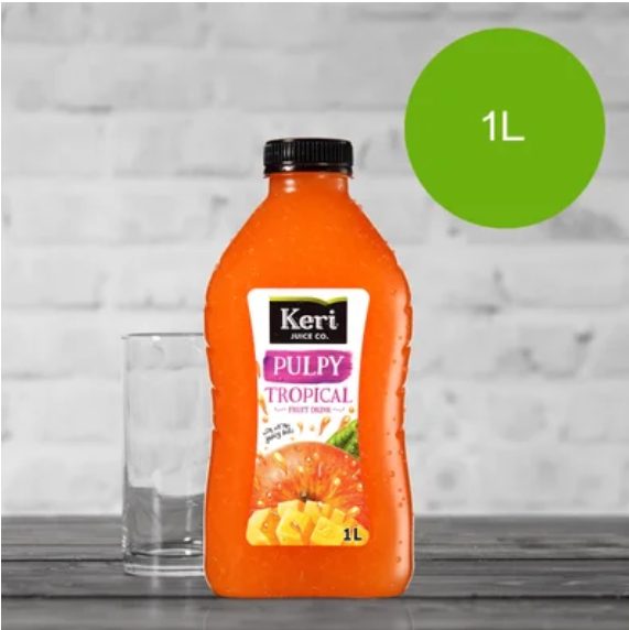 Keri Pulpy Tropical Fruit Drink 1l - Cafe Supply