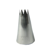 Large Stainless Steel Star 11mm Piping Tube, 5cm length - Cafe Supply
