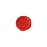 Herbin Wooden Handle Round Seal Copperplate B