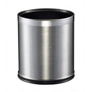 10L S/S Round Dual Bin - Cafe Supply