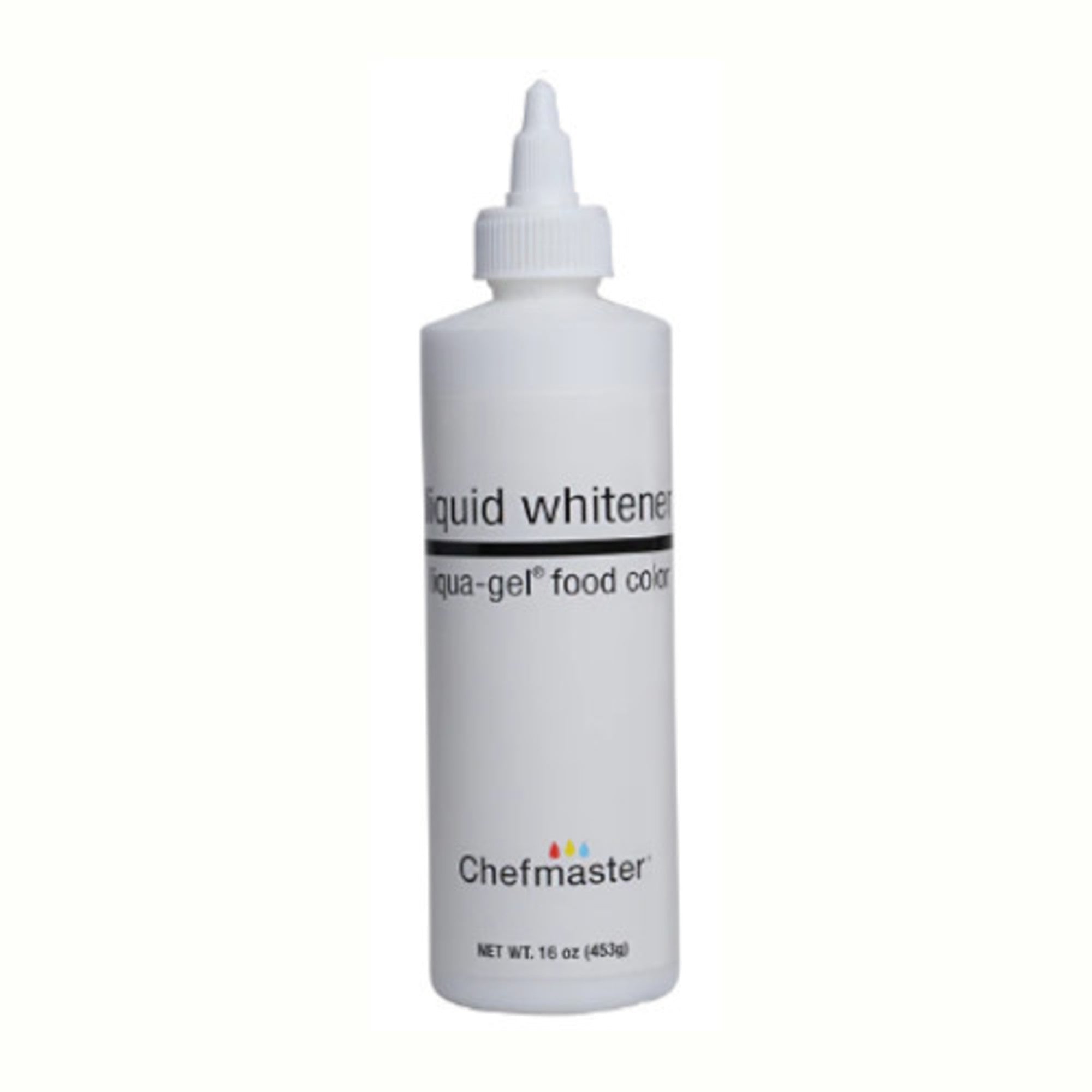 Chefmaster Liquid Whitener 16 oz, 453.5 gram - Cafe Supply