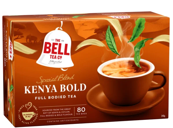Bell Special Blend Kenya Bold Black Tea Bags 80pk - Cafe Supply