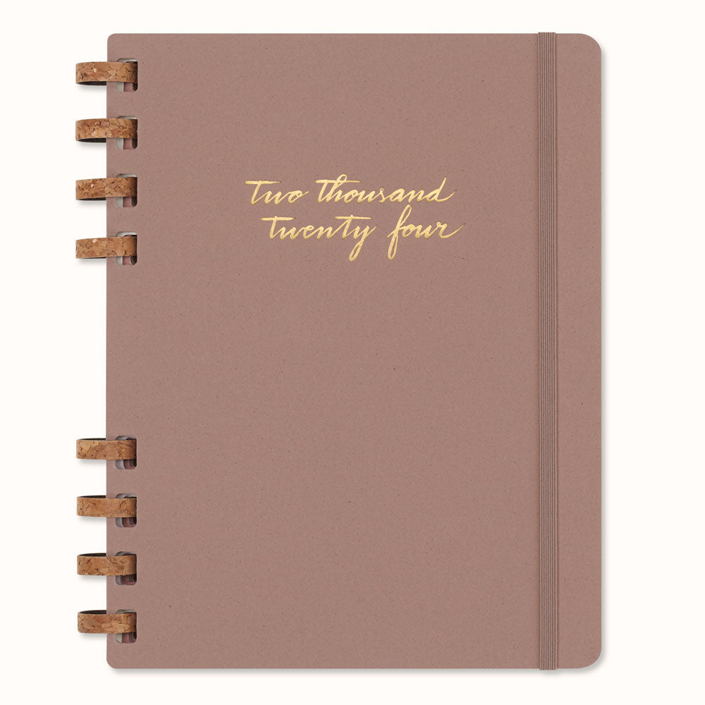 Moleskine 12 Month Spiral Planner HC XL Crush Almond