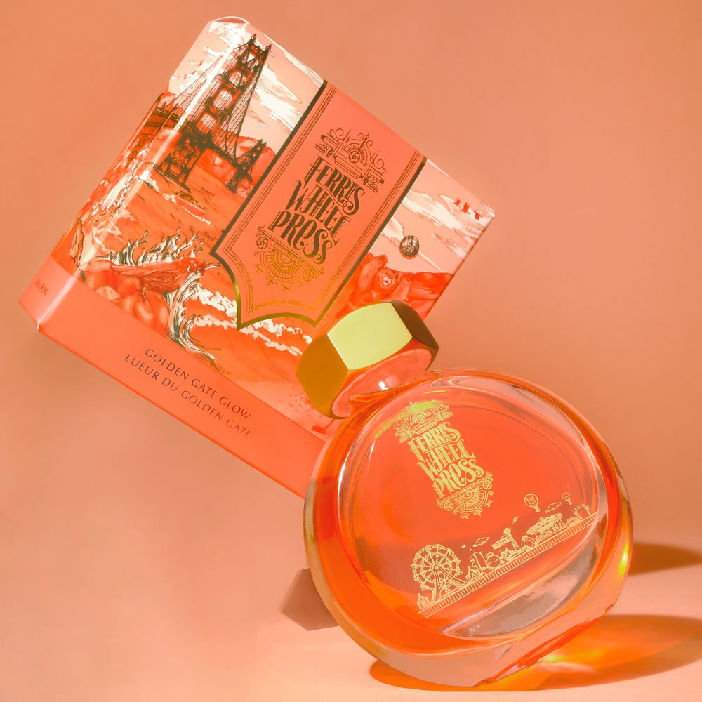 Ferris Wheel Press Fountain Pen Ink Golden Gate Glow 38ml