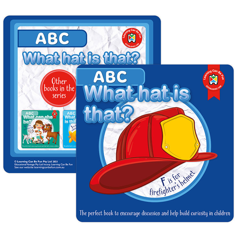 LCBF ABC What Hat Is That Book - Cafe Supply