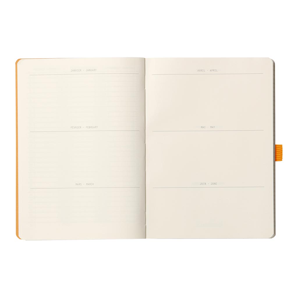 Rhodiarama Goalbook A5 Dotted Beige